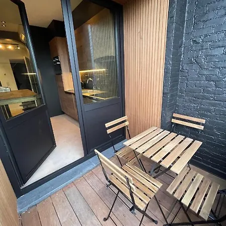 3 Luxury Design With Airconditioning, Close To St-pieters Station 아파트 헨트