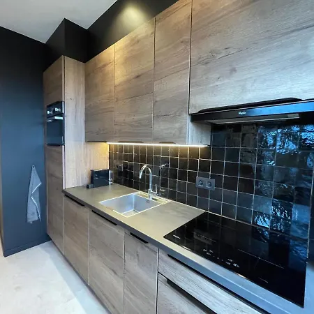 아파트 3 Luxury Design With Airconditioning, Close To St-pieters Station 헨트